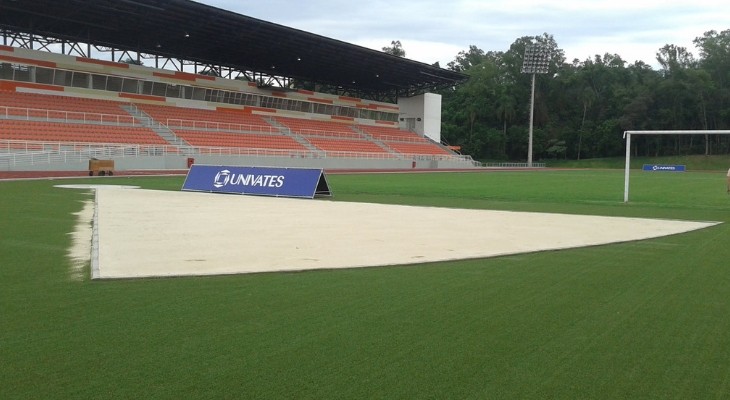 Projeto Grama Sintética para Estádio da Univates